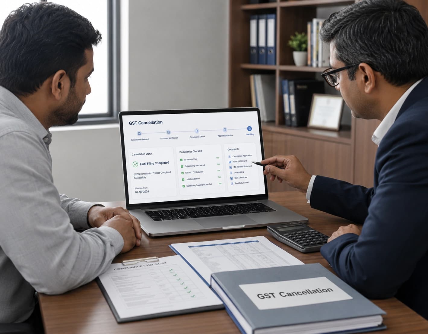 GST cancellation service with ComplyLocal