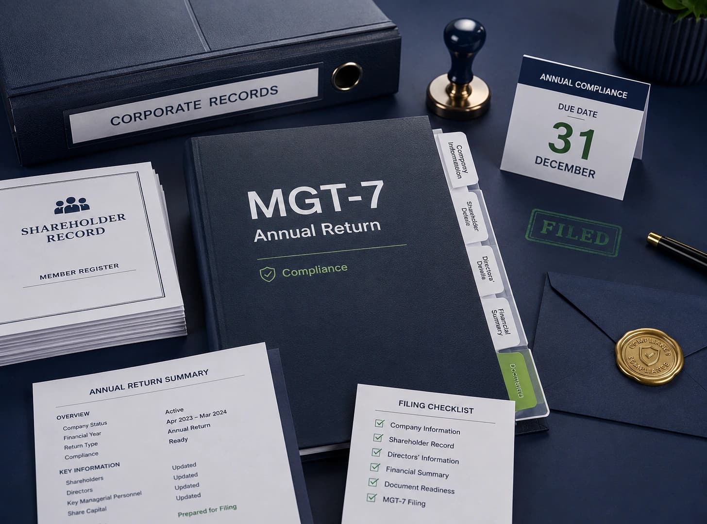 MGT-7 annual return filing service with ComplyLocal